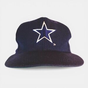 Vintage Dallas Cowboys Hat Annco Snapback Navy Blue Star Logo Team NFL Cap Mens